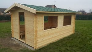 Outdoor Classroom -  Bespoke Garden Log Cabins